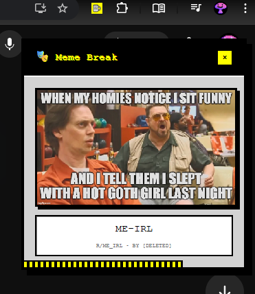 Meme Display Example